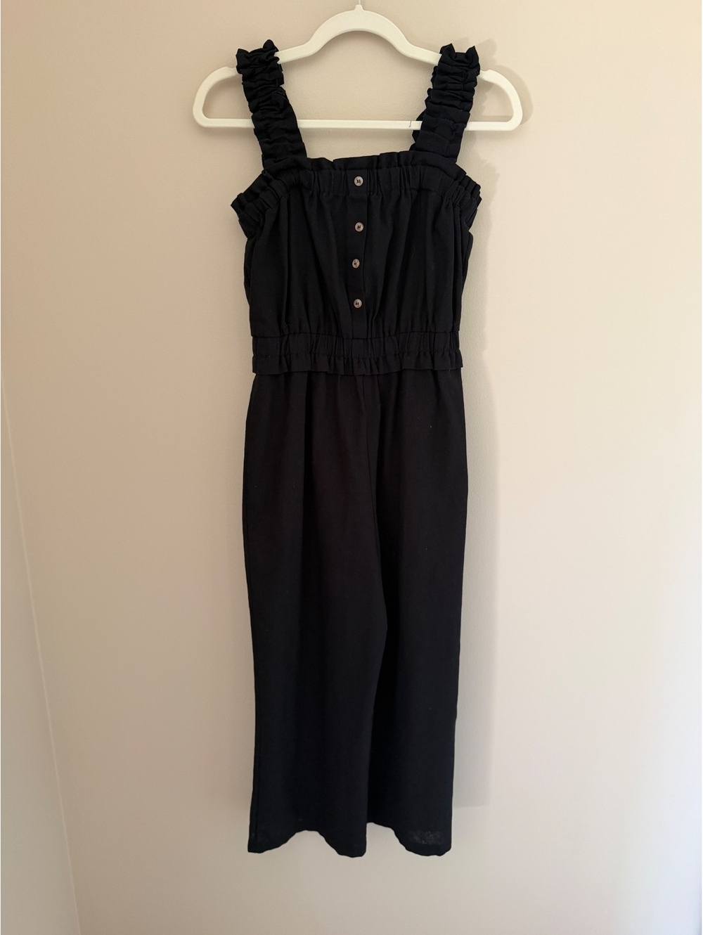 S Blu Pepper jumpsuit, linen/cotton+ blend